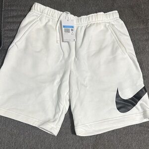 Nike Men's White Athletic Shorts